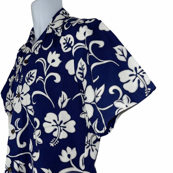 RJC Vintage 1990's Hawaiian Floral Shirt L - Picture 5 of 9